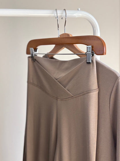 Legging taille croisée — Effet seconde peau