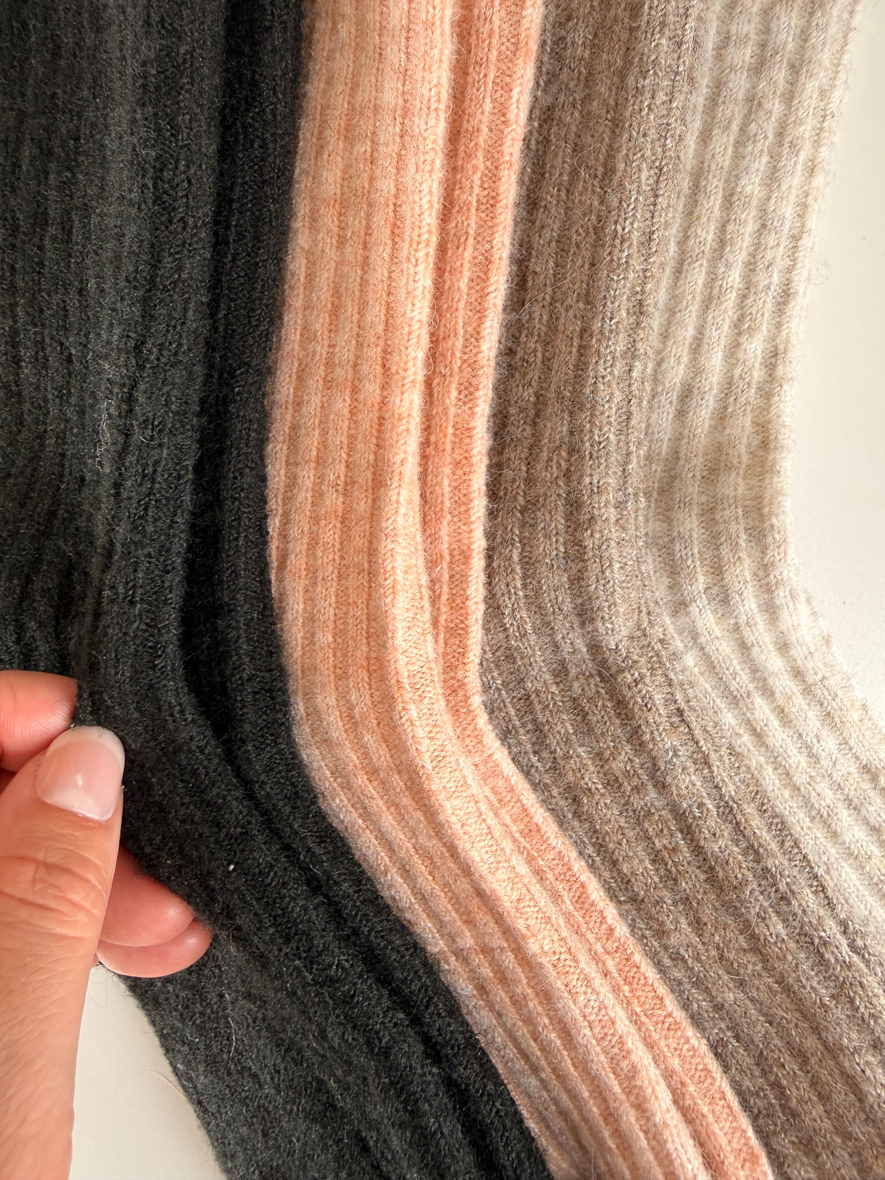 Chaussettes — Enveloppantes de laine douce