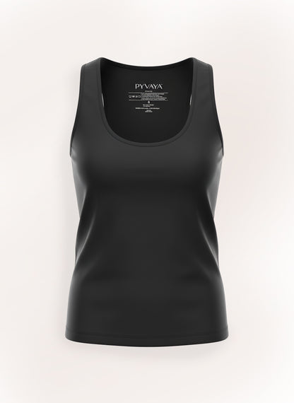 Camisole brettelles larges — Doublure intégrée