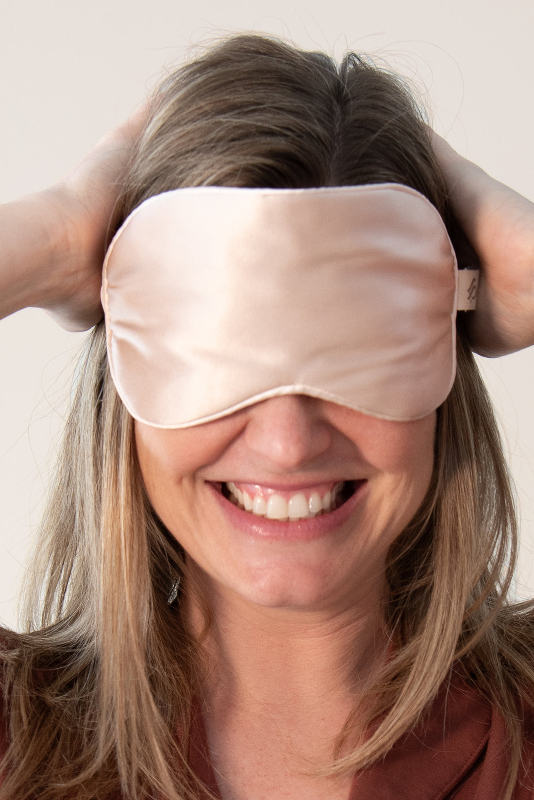 Masque de nuit  —  Naturel et respirant en soie de mûriers