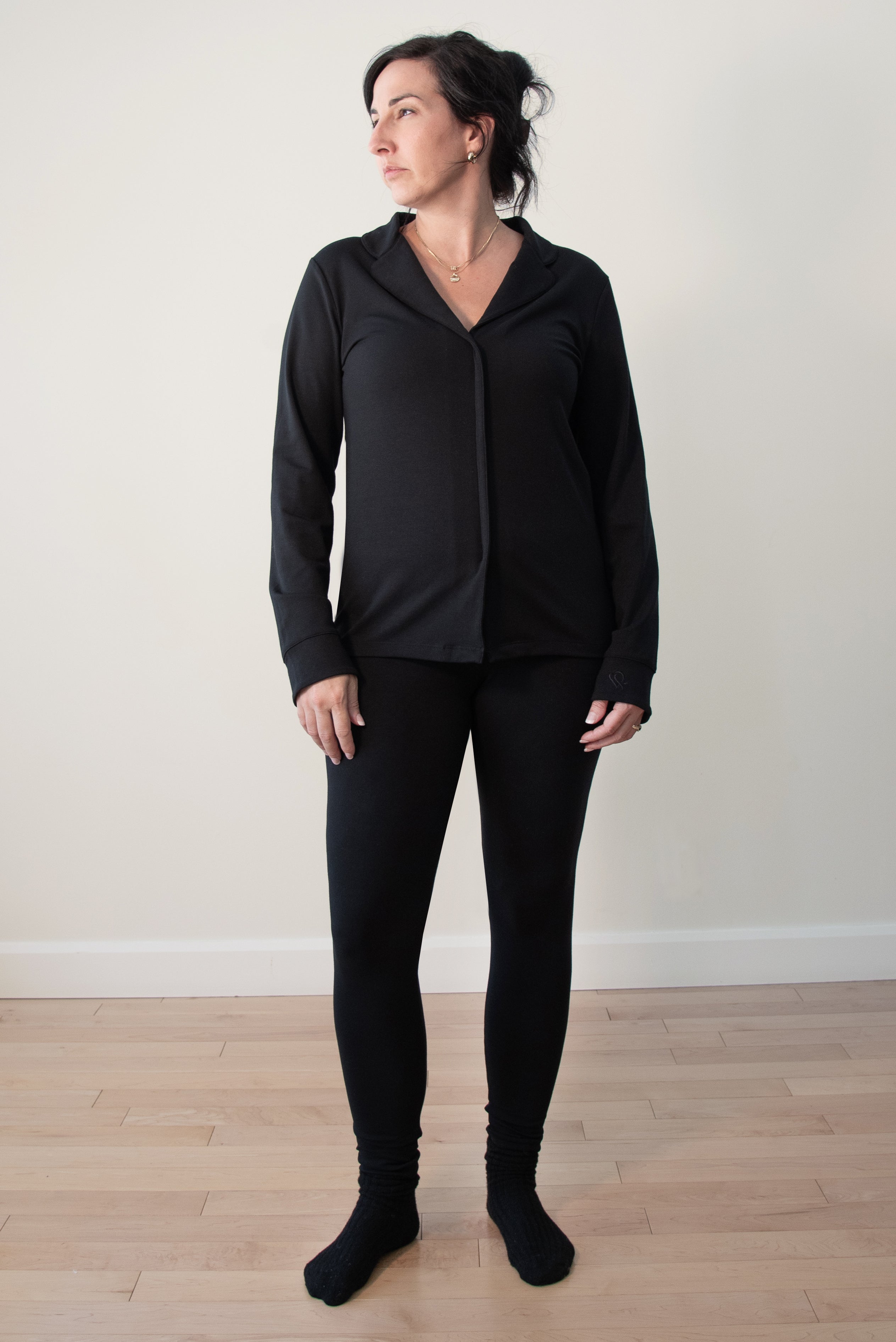 Legging taille croisée — Effet seconde peau
