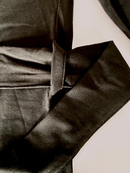 Peignoir mi-longueur — Fluide avec ceinture