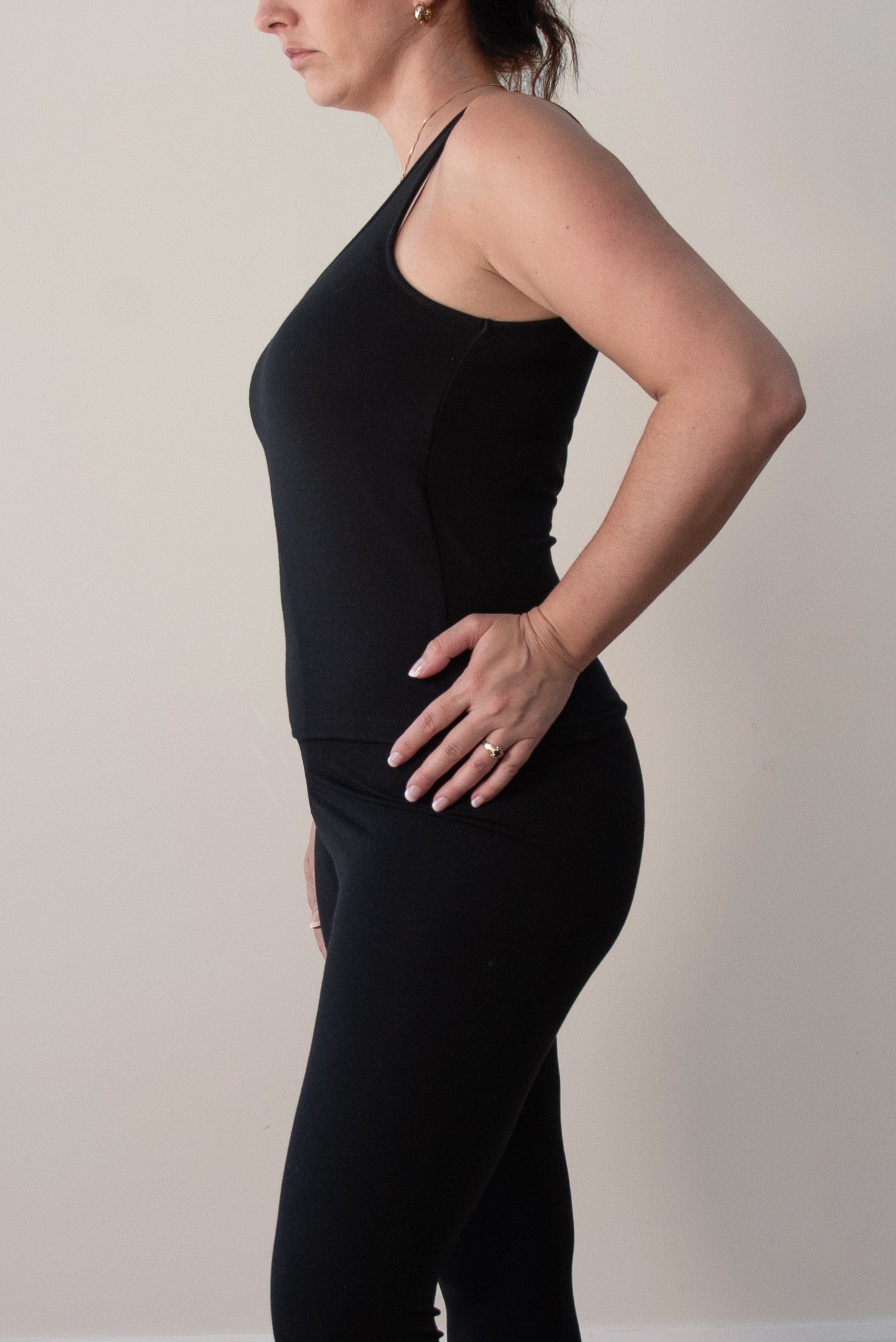 Camisole brettelles larges — Doublure intégrée