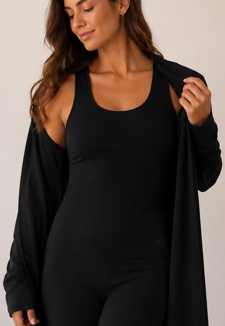 Camisole brettelles larges — Doublure intégrée