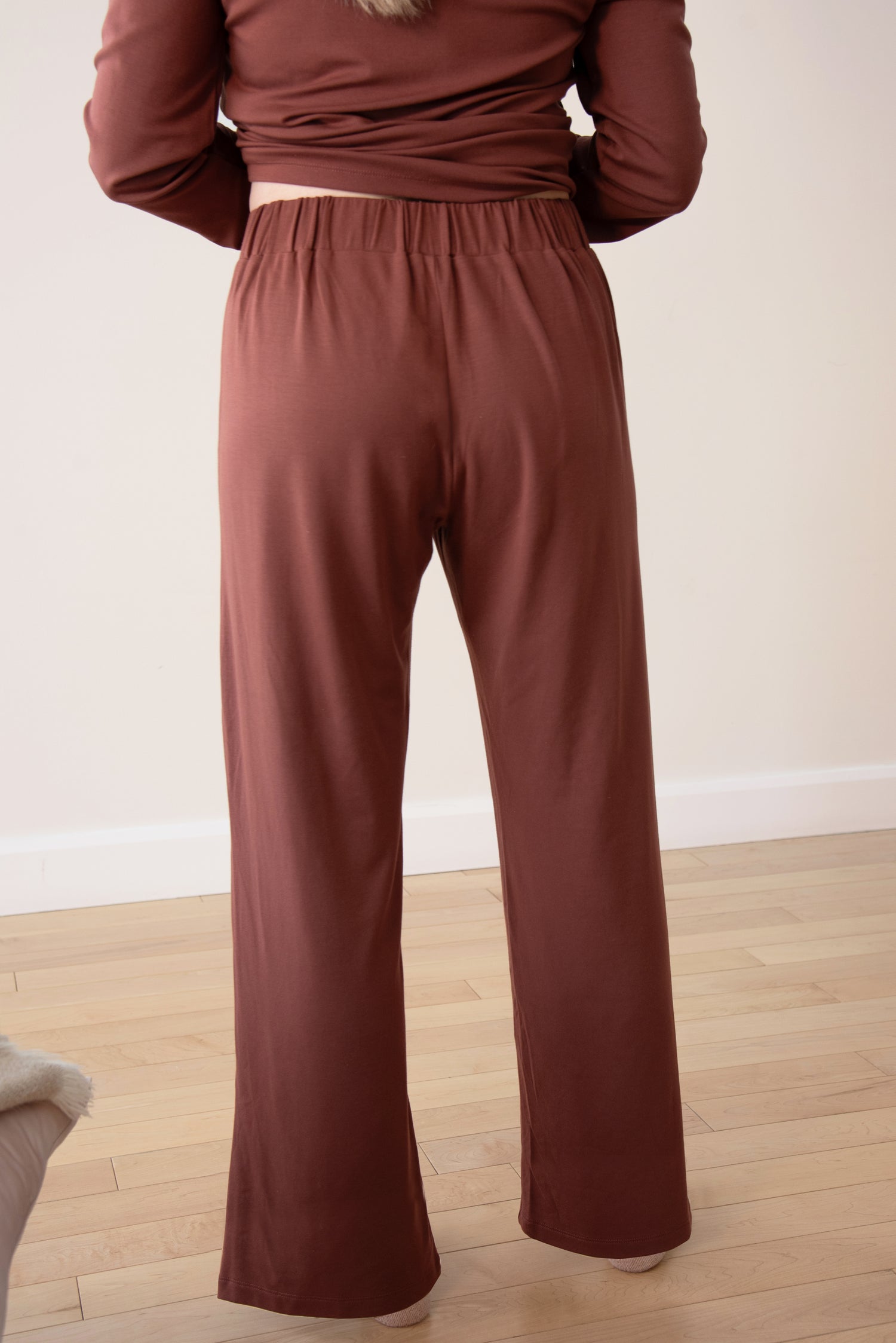 Pantalon à fentes — Coupe droite